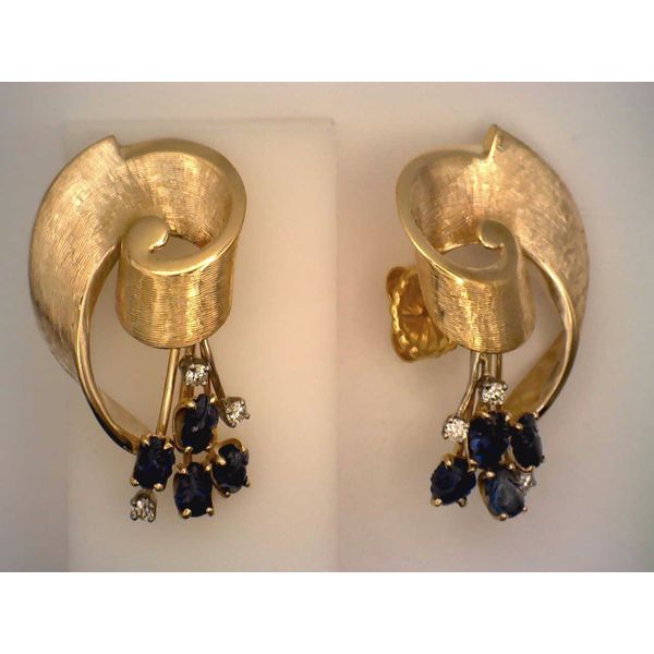 Colored Stone  / Pearl Earrings Joint Venture Estate Jewelry Charleston, SC