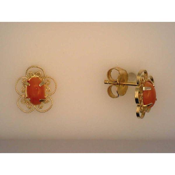 Colored Stone  / Pearl Earrings Joint Venture Estate Jewelry Charleston, SC