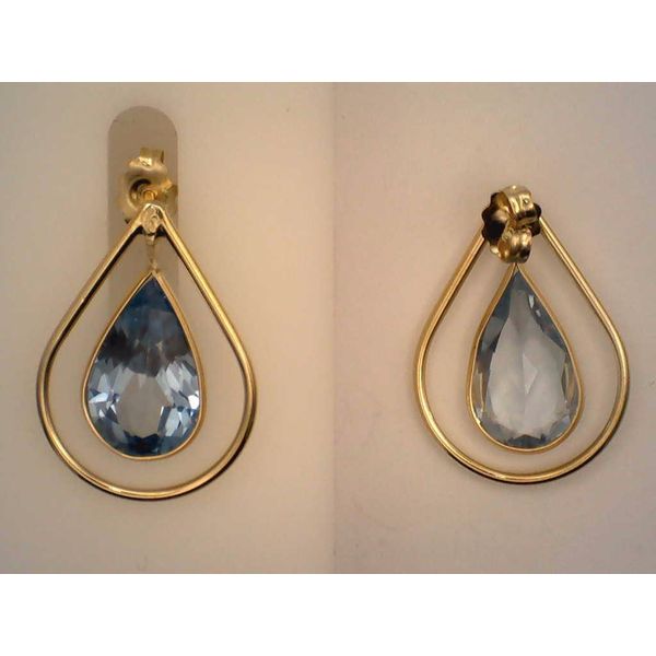 Colored Stone  / Pearl Earrings Joint Venture Estate Jewelry Charleston, SC