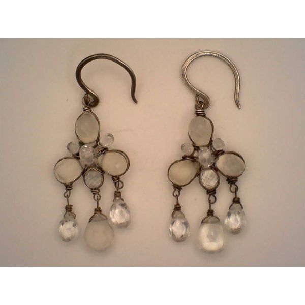 Colored Stone  / Pearl Earrings Joint Venture Estate Jewelry Charleston, SC