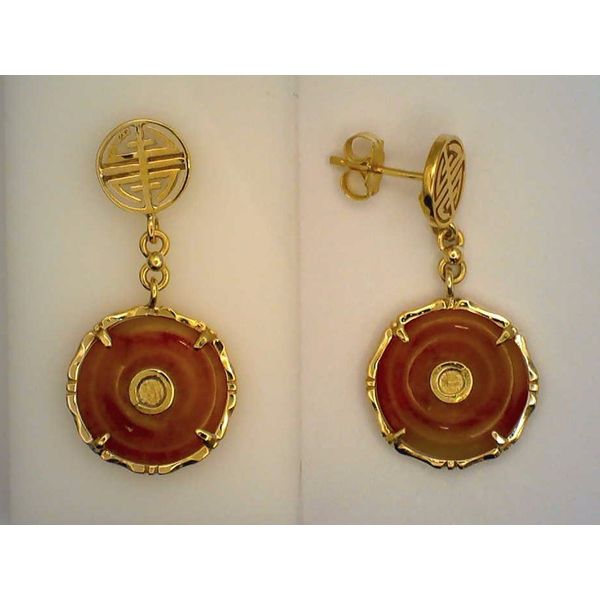 Colored Stone  / Pearl Earrings Joint Venture Estate Jewelry Charleston, SC