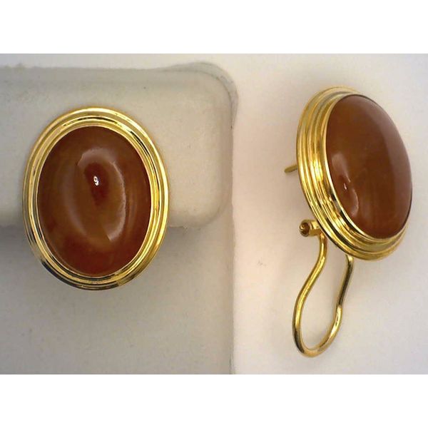 Colored Stone  / Pearl Earrings Joint Venture Estate Jewelry Charleston, SC