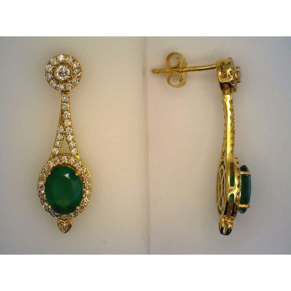 Colored Stone  / Pearl Earrings Image 2 Joint Venture Estate Jewelry Charleston, SC