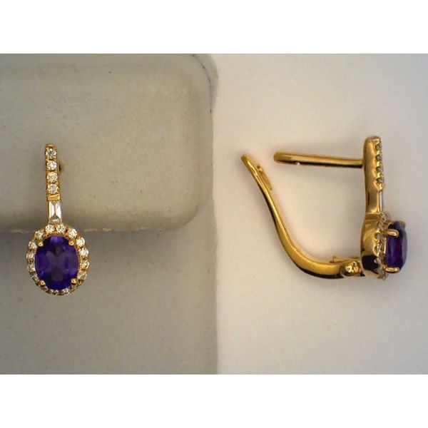 Colored Stone  / Pearl Earrings Image 2 Joint Venture Estate Jewelry Charleston, SC