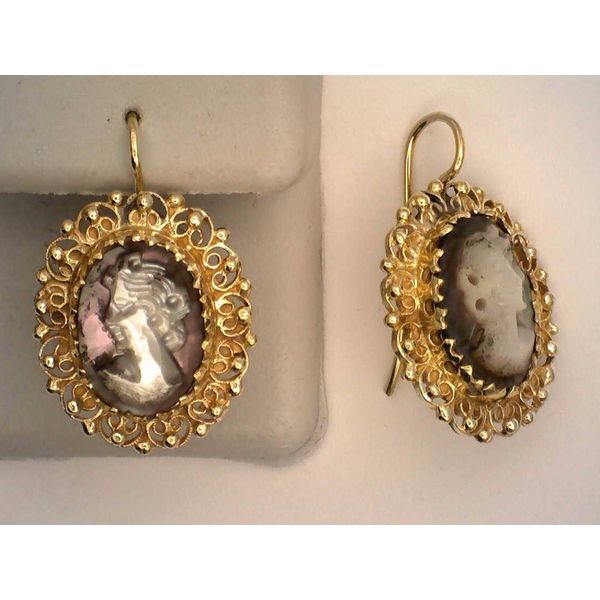 Colored Stone  / Pearl Earrings Joint Venture Estate Jewelry Charleston, SC