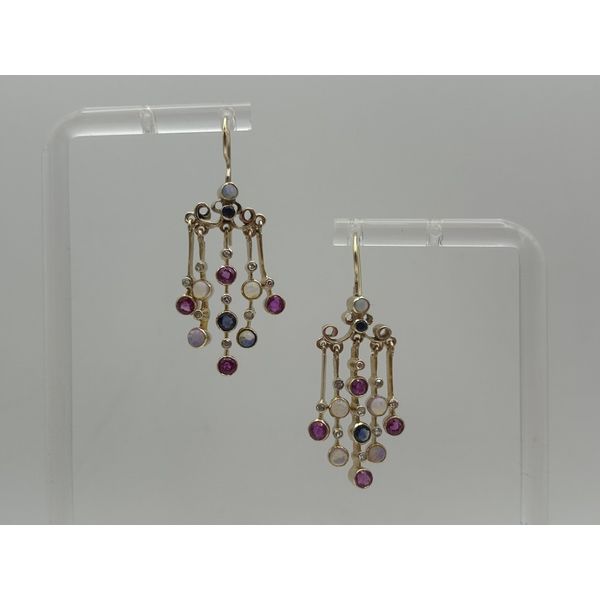 Colored Stone  / Pearl Earrings Image 2 Joint Venture Estate Jewelry Charleston, SC