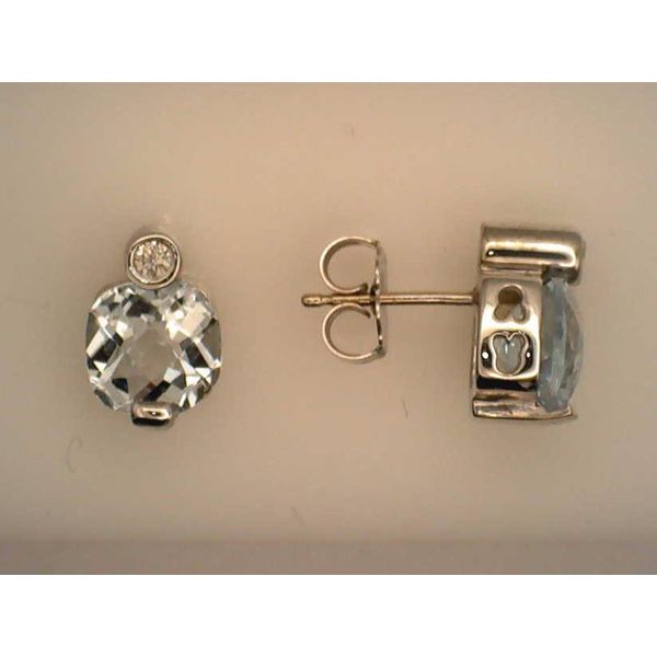 Colored Stone  / Pearl Earrings Joint Venture Estate Jewelry Charleston, SC