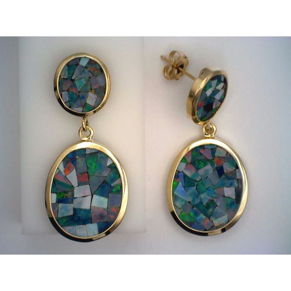Colored Stone  / Pearl Earrings Joint Venture Estate Jewelry Charleston, SC