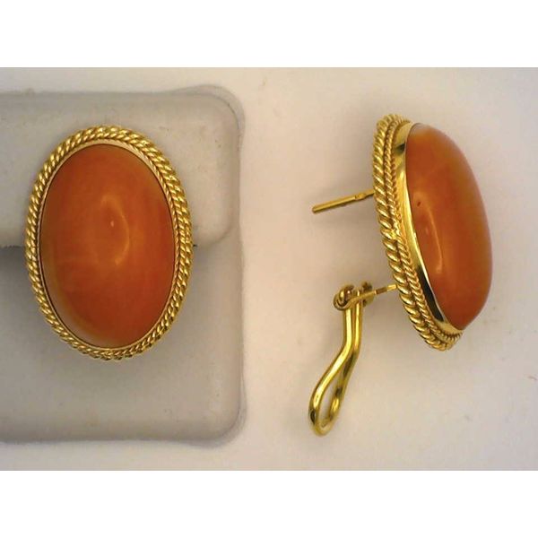Colored Stone  / Pearl Earrings Joint Venture Estate Jewelry Charleston, SC