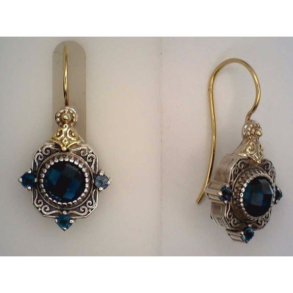 Colored Stone  / Pearl Earrings Joint Venture Estate Jewelry Charleston, SC