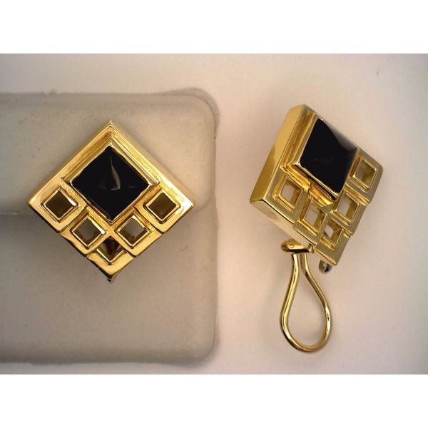 Colored Stone  / Pearl Earrings Joint Venture Estate Jewelry Charleston, SC