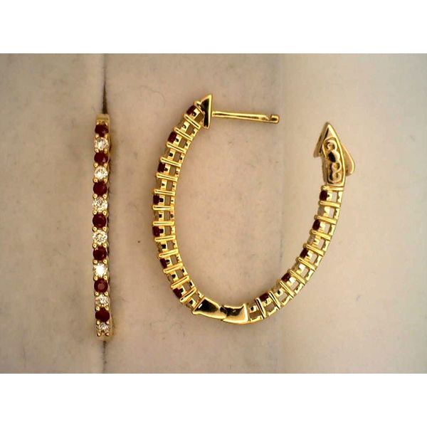 Colored Stone  / Pearl Earrings Image 2 Joint Venture Estate Jewelry Charleston, SC
