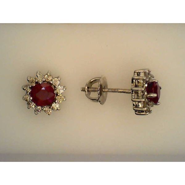 Colored Stone  / Pearl Earrings Joint Venture Estate Jewelry Charleston, SC