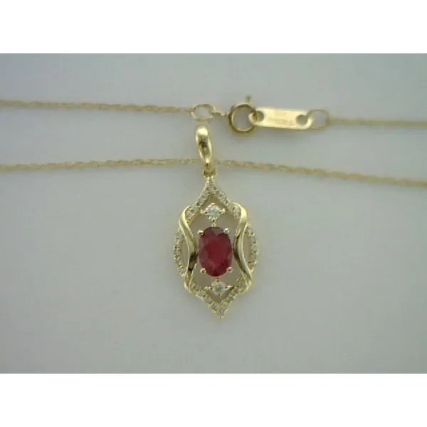 Colored Stone  / Pearl Pendant Image 2 Joint Venture Estate Jewelry Charleston, SC