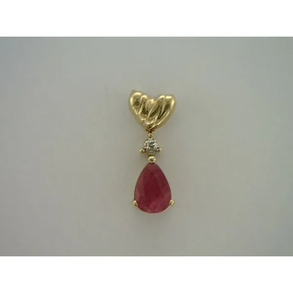 Colored Stone  / Pearl Pendant Joint Venture Estate Jewelry Charleston, SC