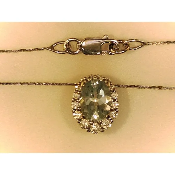 Colored Stone  / Pearl Pendant Image 2 Joint Venture Estate Jewelry Charleston, SC