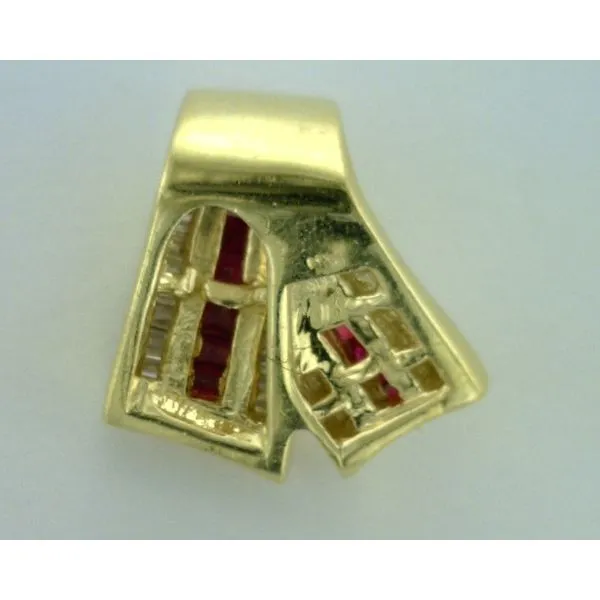 Colored Stone  / Pearl Pendant Image 2 Joint Venture Estate Jewelry Charleston, SC