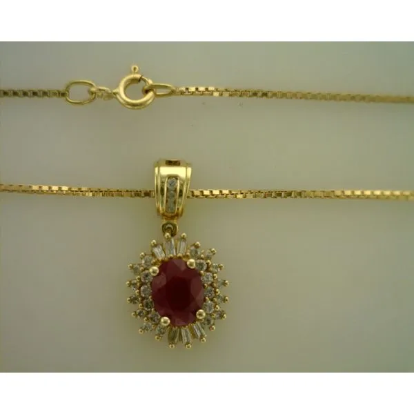 Colored Stone  / Pearl Pendant Joint Venture Estate Jewelry Charleston, SC