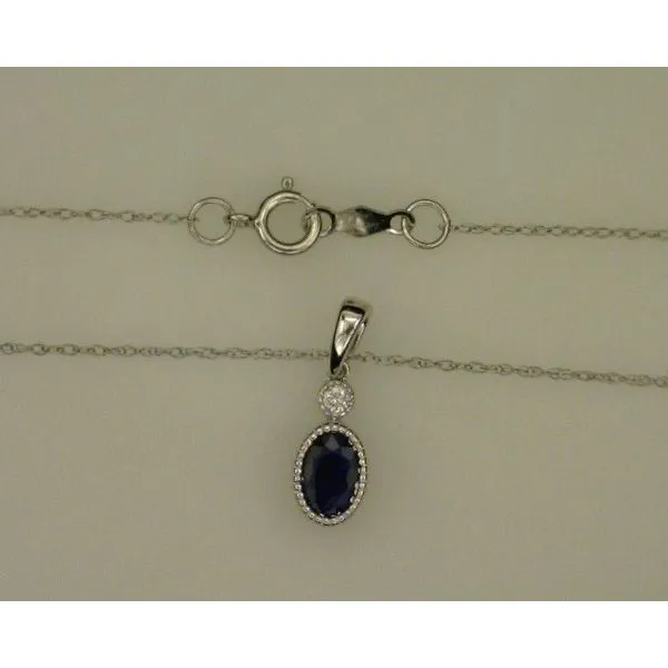 Colored Stone  / Pearl Pendant Image 2 Joint Venture Estate Jewelry Charleston, SC