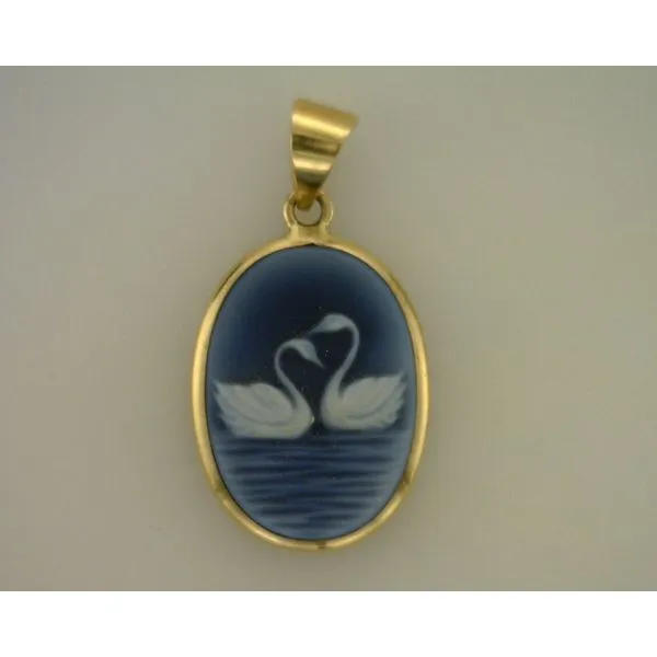 Colored Stone  / Pearl Pendant Joint Venture Estate Jewelry Charleston, SC