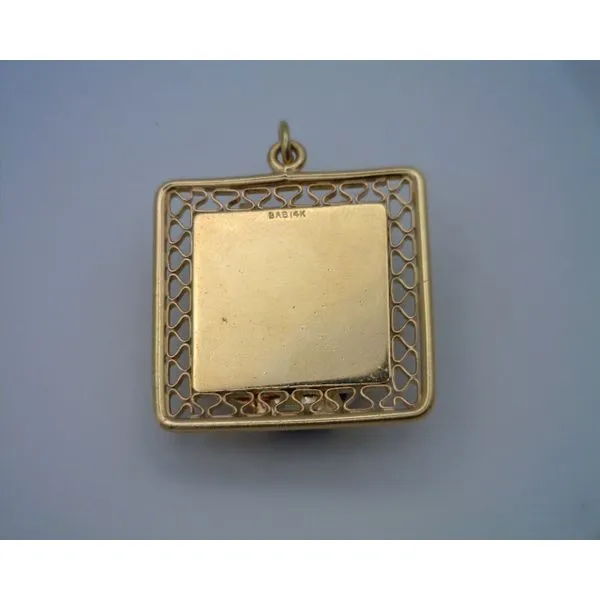 Colored Stone  / Pearl Pendant Image 2 Joint Venture Estate Jewelry Charleston, SC