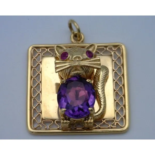 Colored Stone  / Pearl Pendant Joint Venture Estate Jewelry Charleston, SC