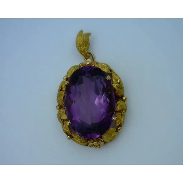 Colored Stone  / Pearl Pendant Joint Venture Estate Jewelry Charleston, SC