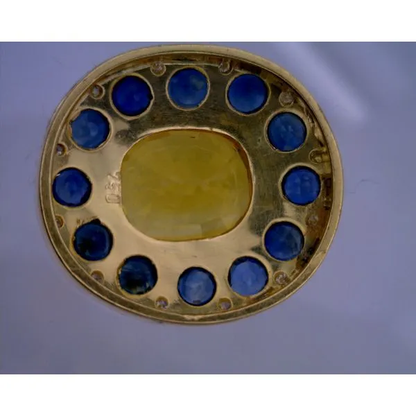 Colored Stone  / Pearl Pendant Image 2 Joint Venture Estate Jewelry Charleston, SC