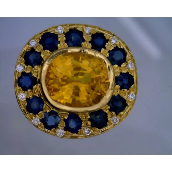 Colored Stone  / Pearl Pendant Joint Venture Estate Jewelry Charleston, SC