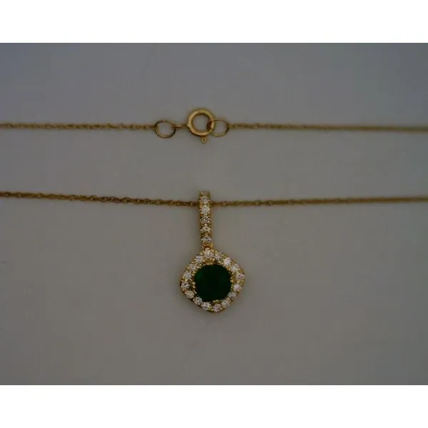 Colored Stone  / Pearl Pendant Image 2 Joint Venture Estate Jewelry Charleston, SC