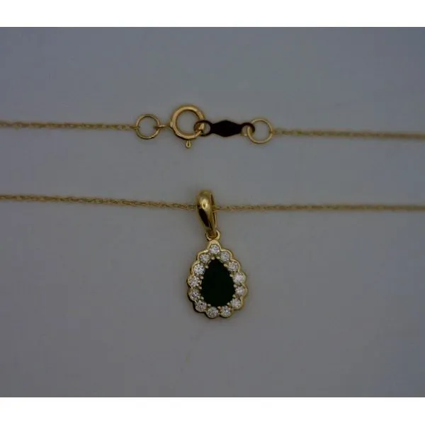 Colored Stone  / Pearl Pendant Image 2 Joint Venture Estate Jewelry Charleston, SC
