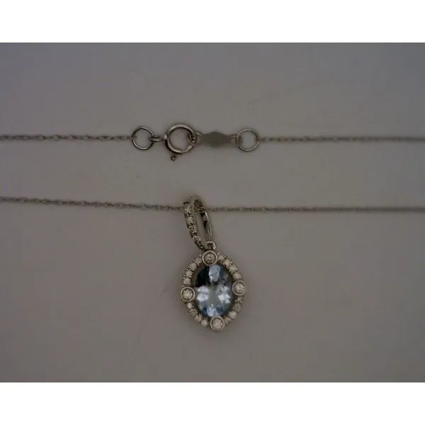 Colored Stone  / Pearl Pendant Image 2 Joint Venture Estate Jewelry Charleston, SC