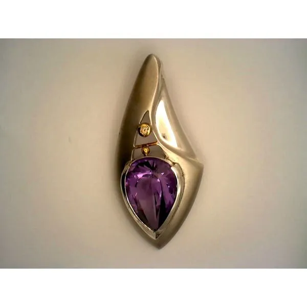 Colored Stone  / Pearl Pendant Joint Venture Estate Jewelry Charleston, SC