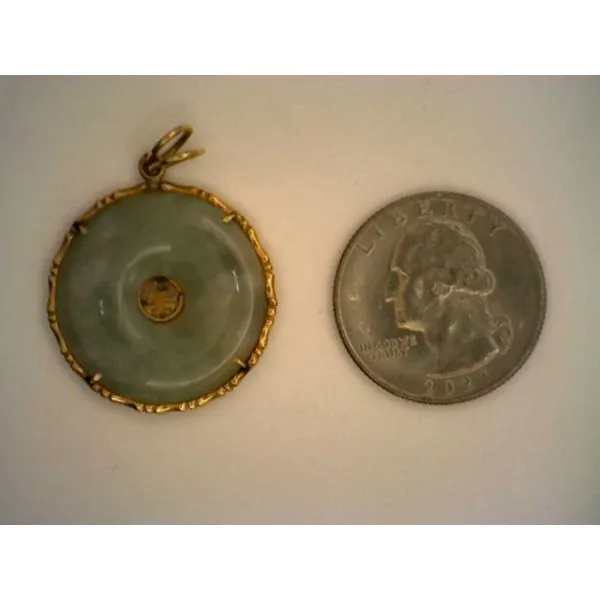 Colored Stone  / Pearl Pendant Image 2 Joint Venture Estate Jewelry Charleston, SC