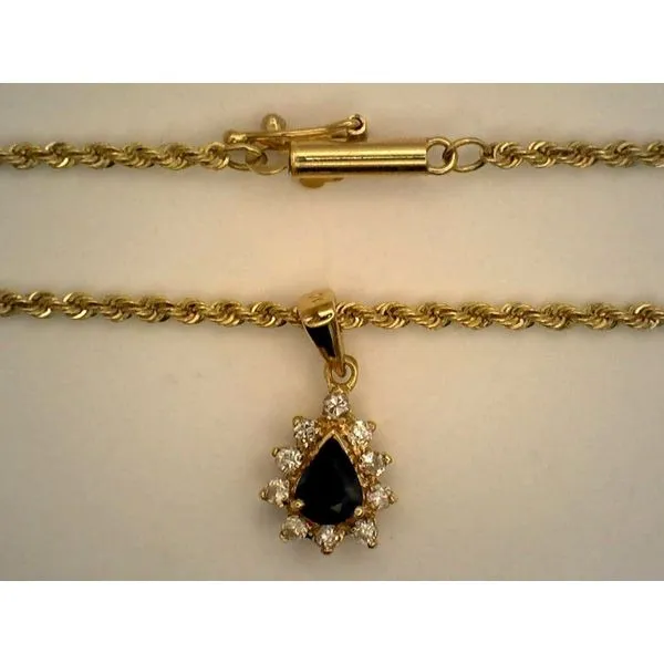 Colored Stone  / Pearl Pendant Joint Venture Estate Jewelry Charleston, SC