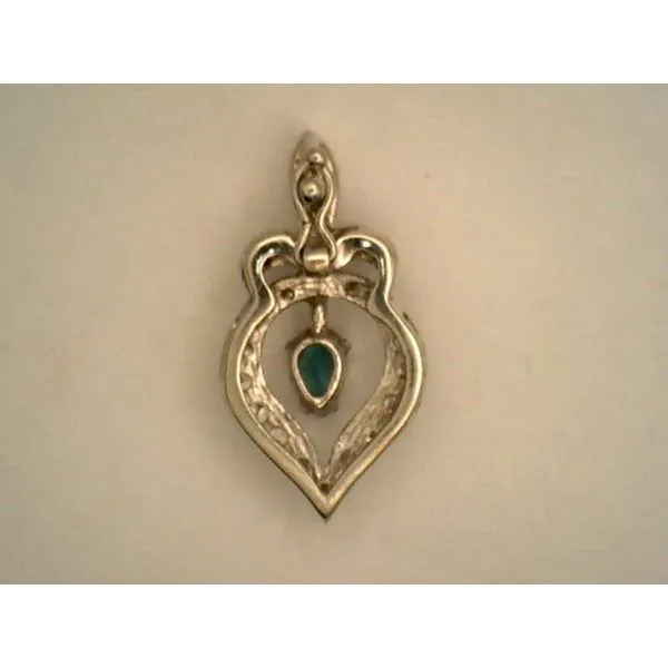 Colored Stone  / Pearl Pendant Image 2 Joint Venture Estate Jewelry Charleston, SC