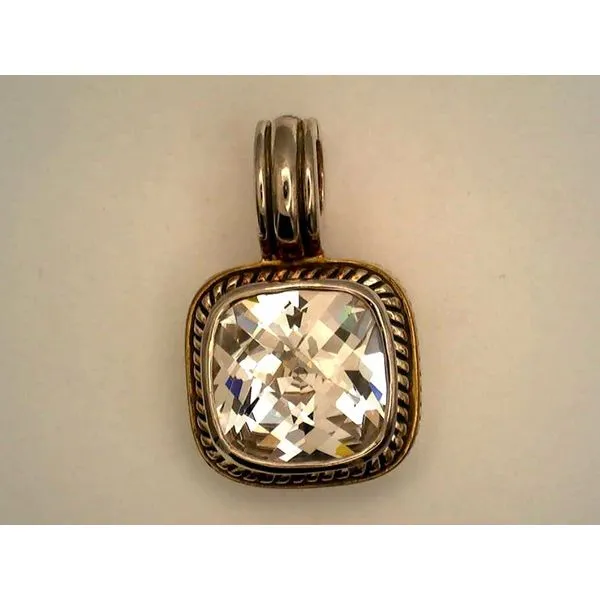Colored Stone  / Pearl Pendant Joint Venture Estate Jewelry Charleston, SC