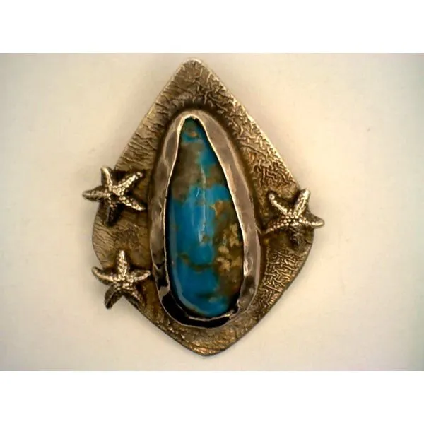 Colored Stone  / Pearl Pendant Joint Venture Estate Jewelry Charleston, SC