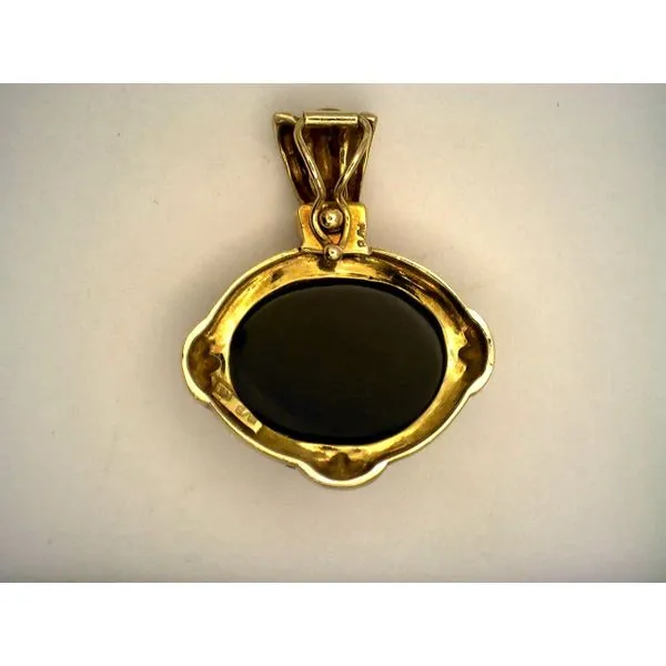 Colored Stone  / Pearl Pendant Image 2 Joint Venture Estate Jewelry Charleston, SC