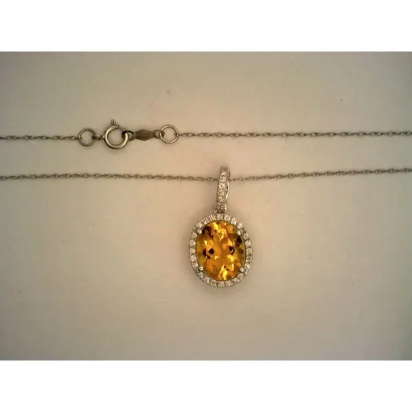 Colored Stone  / Pearl Pendant Image 3 Joint Venture Estate Jewelry Charleston, SC