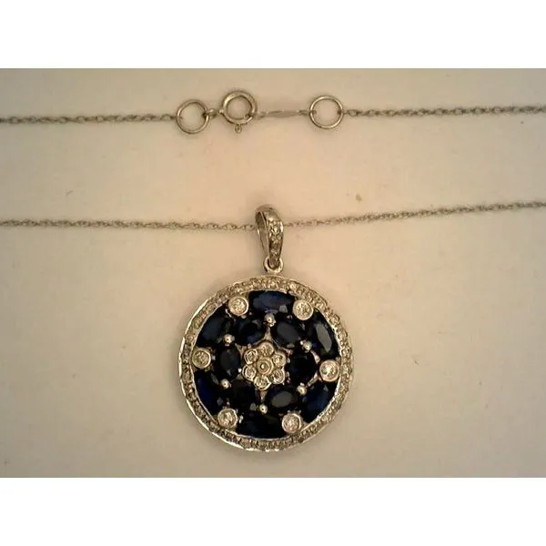 Colored Stone  / Pearl Pendant Image 2 Joint Venture Estate Jewelry Charleston, SC