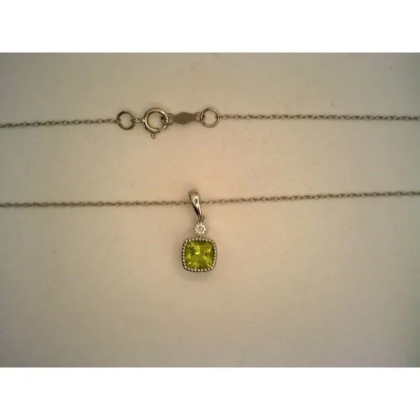 Colored Stone  / Pearl Pendant Image 3 Joint Venture Estate Jewelry Charleston, SC