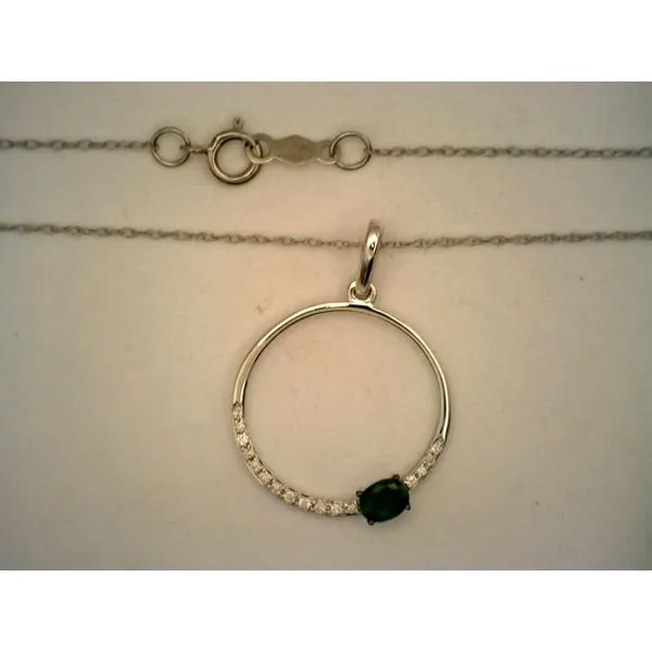 Colored Stone  / Pearl Pendant Image 2 Joint Venture Estate Jewelry Charleston, SC