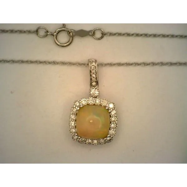 Colored Stone  / Pearl Pendant Image 2 Joint Venture Estate Jewelry Charleston, SC
