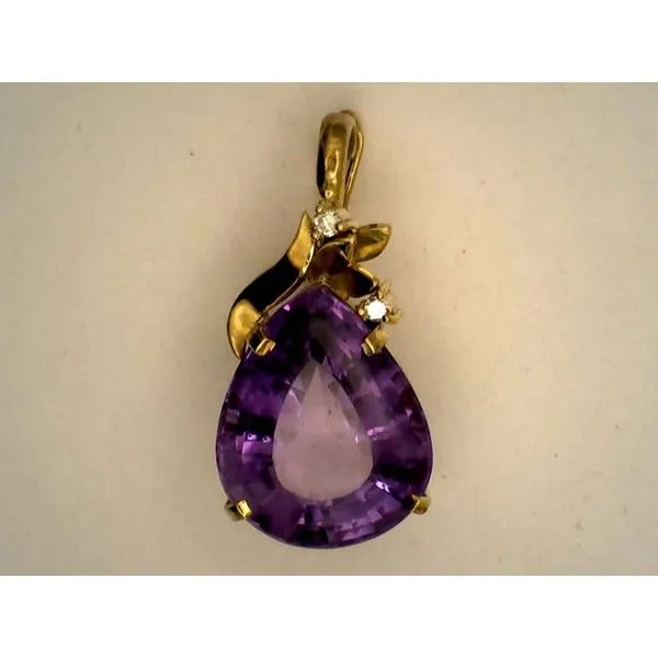 Colored Stone  / Pearl Pendant Joint Venture Estate Jewelry Charleston, SC