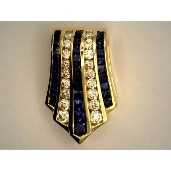 Colored Stone  / Pearl Pendant Joint Venture Estate Jewelry Charleston, SC