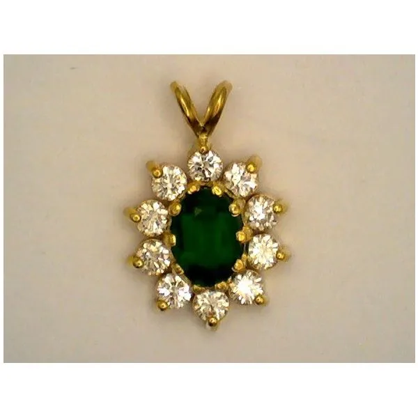 Colored Stone  / Pearl Pendant Joint Venture Estate Jewelry Charleston, SC