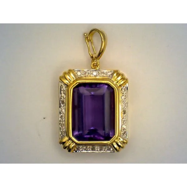 Colored Stone  / Pearl Pendant Joint Venture Estate Jewelry Charleston, SC