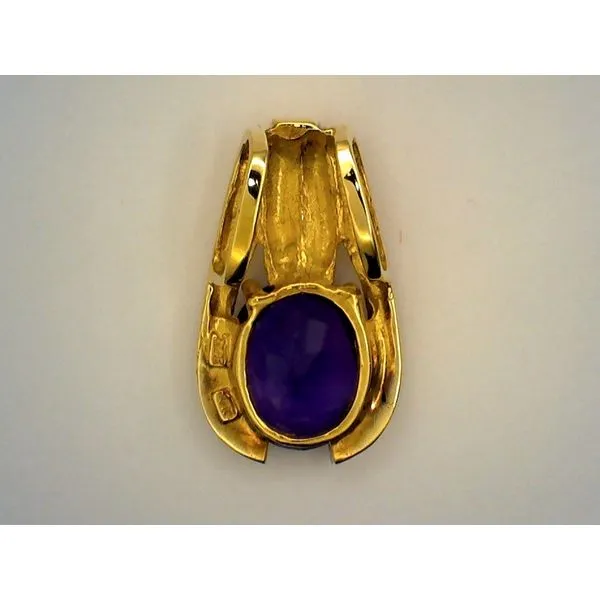 Colored Stone  / Pearl Pendant Image 2 Joint Venture Estate Jewelry Charleston, SC