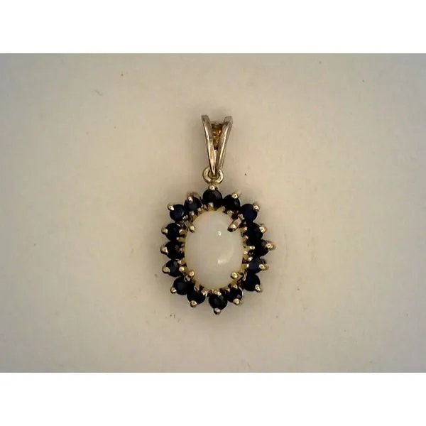 Colored Stone  / Pearl Pendant Joint Venture Estate Jewelry Charleston, SC